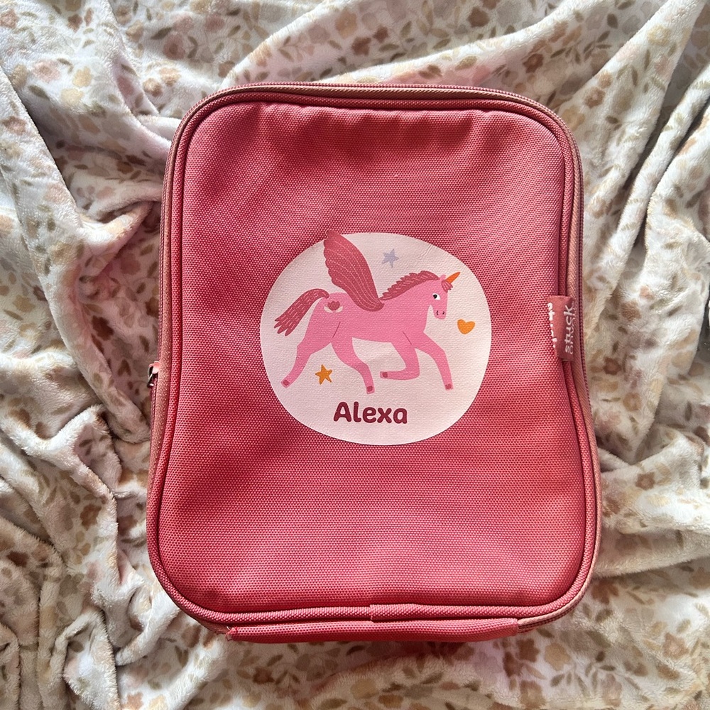 Stuck On You Bento Lunch Set – Unicorn, Personalized “Alexa”